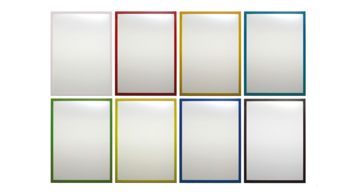 Smit Visual magnetische insteekhoezen, A6, blauw (5 stuks)