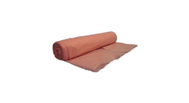 Vuilniszak | HDPE | 58x100cm | 70 Liter | T23 | Rose (20 zakken)