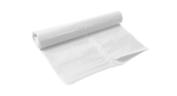 Vuilniszak | LDPE | 90x120cm | 200 Liter | T100 | Wit (10 rollen x 10 stuks)