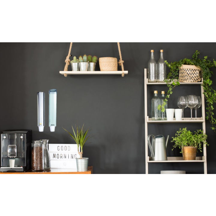 Bekerdispenser, 40cm, wit, voor 58-73 mm - 1