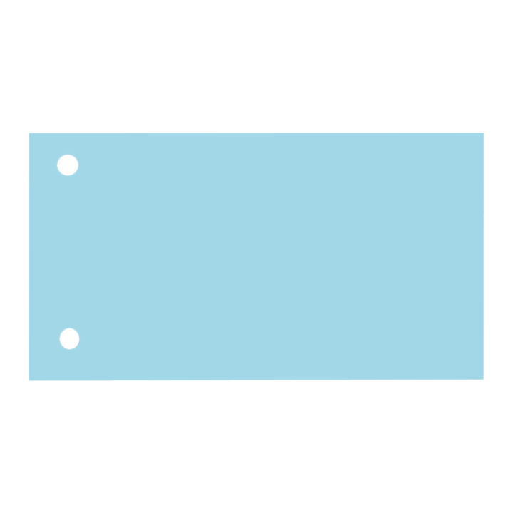 Elba, scheidingsstrook breed, 225x120mm, 190gr, blauw - 0
