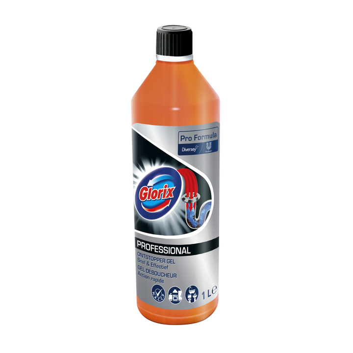 Glorix Professional | Ontstopper Gel | 1000ml | 101101843 (1 stuk) - 0