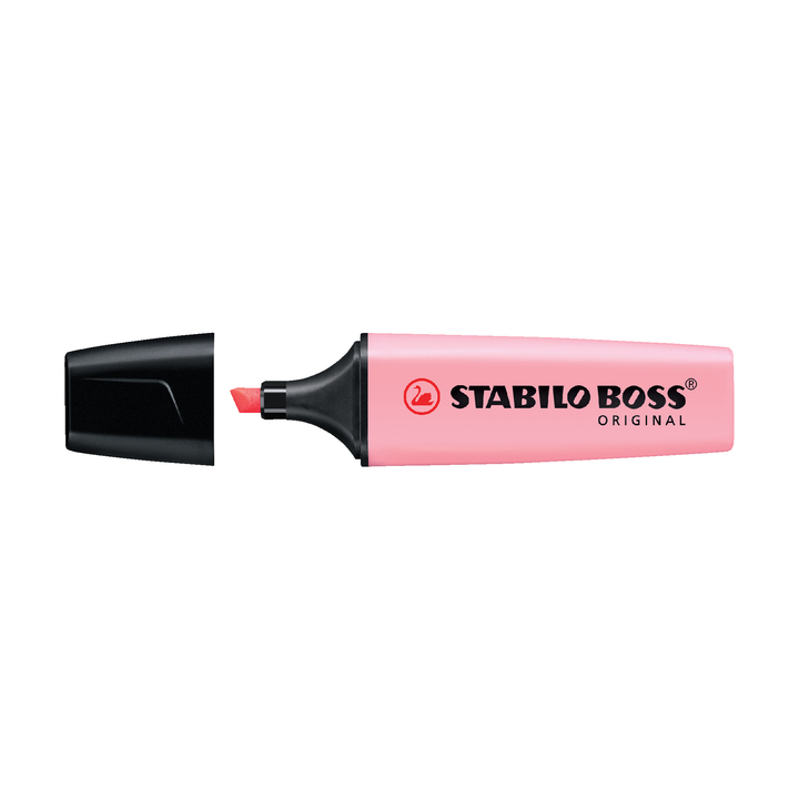 Markeerstift stabilo boss 70/129 pastel roze(70/129) - 0
