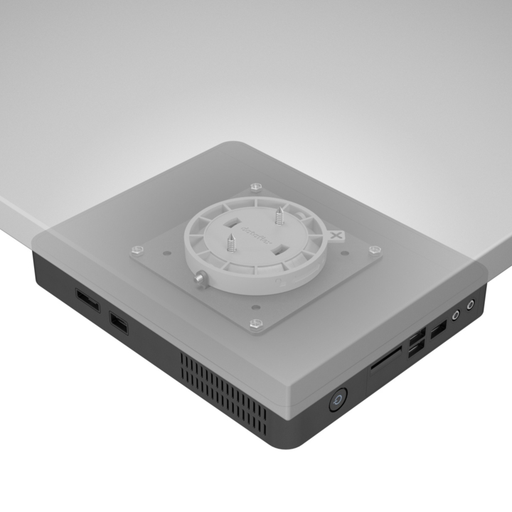 Viewgo CPU houder 90 (Thin Client) Vergrendelbaar Vesa - 0