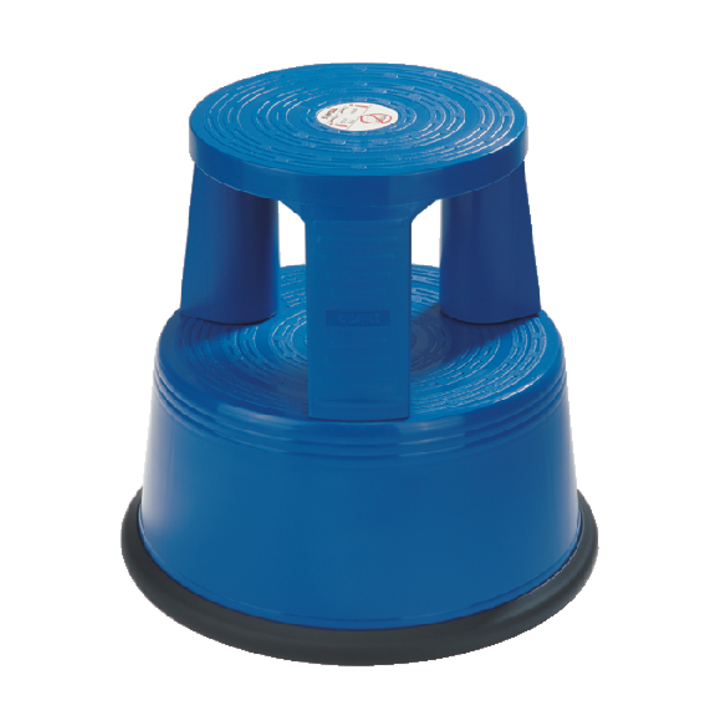 Opstapkruk dahle roll a step plastic blauw - 0