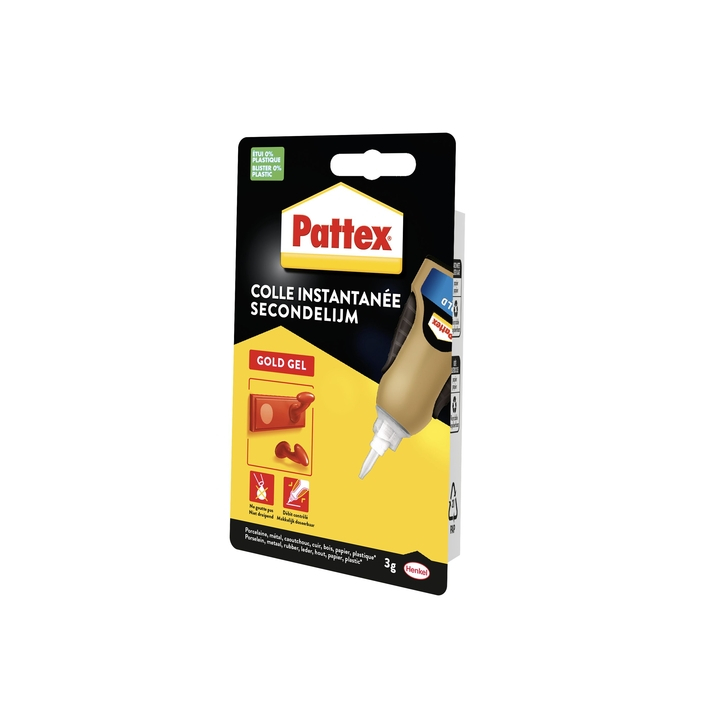 Secondenlijm pattex gold gel 3gr - 2