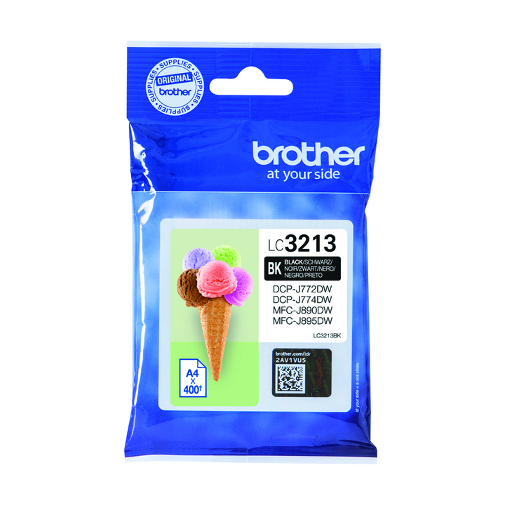 Inkcartridge brother lc-3213 zwart hc(lc3213bk) - 0