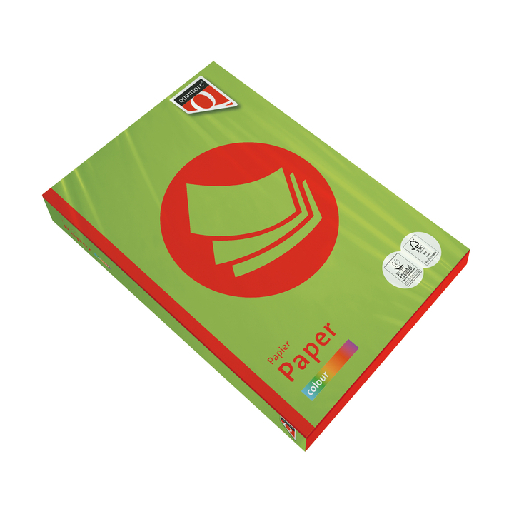 Kopieerpapier fastprint a4 120gr helgroen - 0