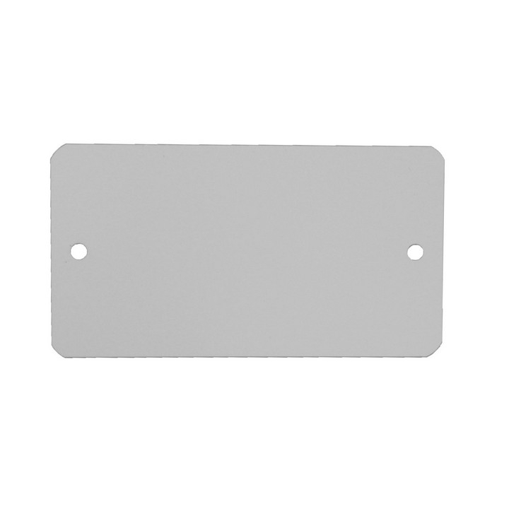 Kunststof Labels Wit 65X120Mm+2 Gaten Ds/1000 - 0