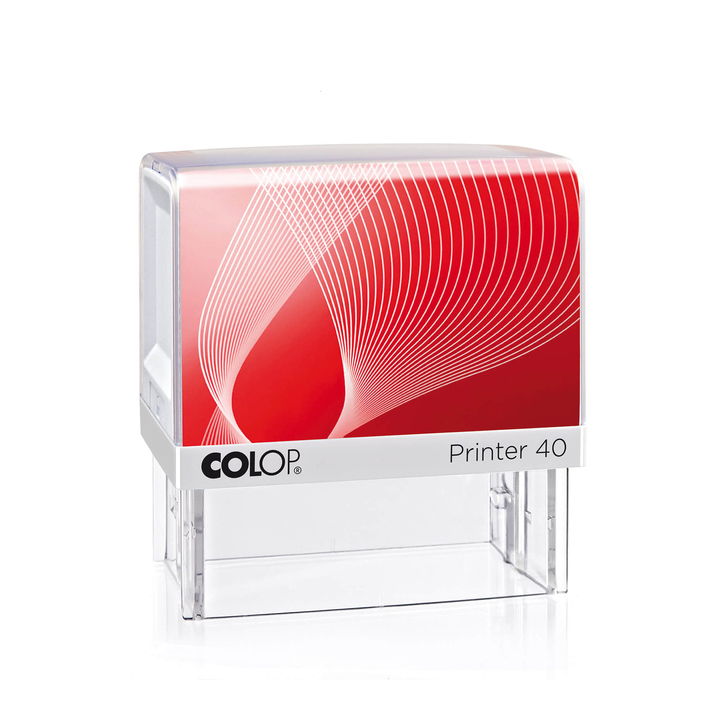 Tekststempel colop printer 40 + bon 6r - 0