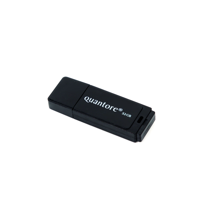Quantore, USB-stick 2.0, 32GB, QUANFD32GBBLK - 0