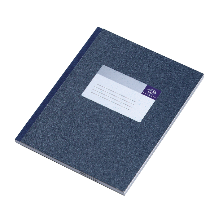 Register breedkwarto a1012-236 60blad blauw - 0