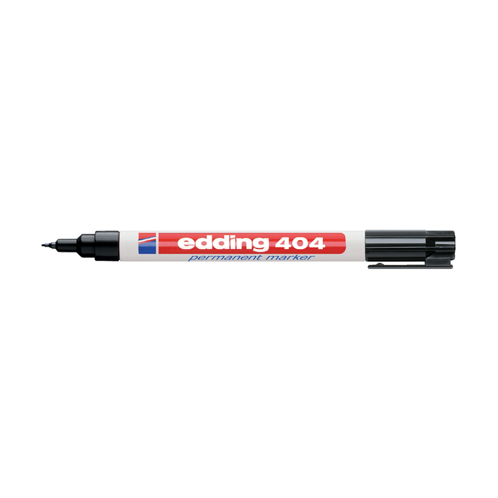 Viltstift edding 404 rond 0.75mm zwart - 0