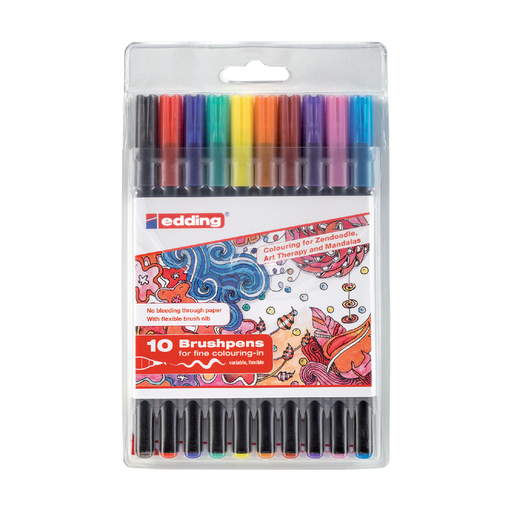 Brushpen edding 1340/10 tangle ass(4-1340-10-2) - 0