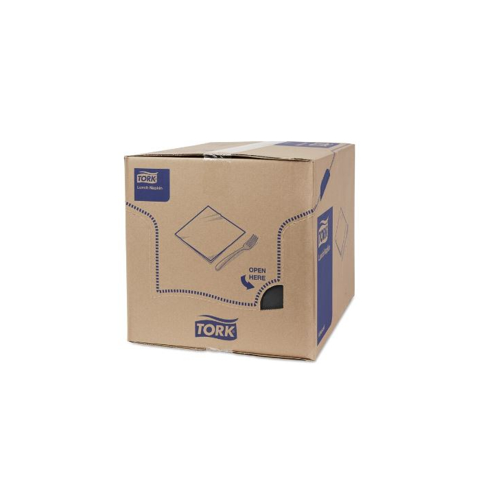 Tork Advanced, servet, 33x33 cm, 2-laags, 1/8 vouw, zwart, 477851 (2000 stuks)  - 1