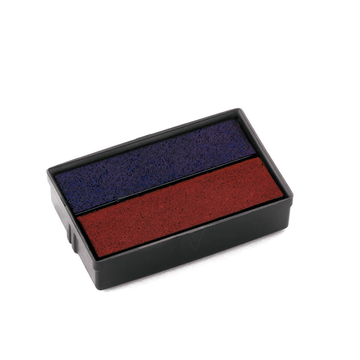 Inktkussen colop 6e/10 rood blauw - 0