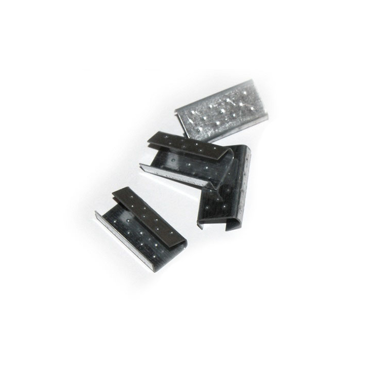 Sluitzegels, metaal, voor PP/PET band 16mm (2000 stuks) - 0