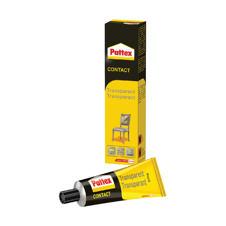 Lijm pattex transparant tube 50gr - 1