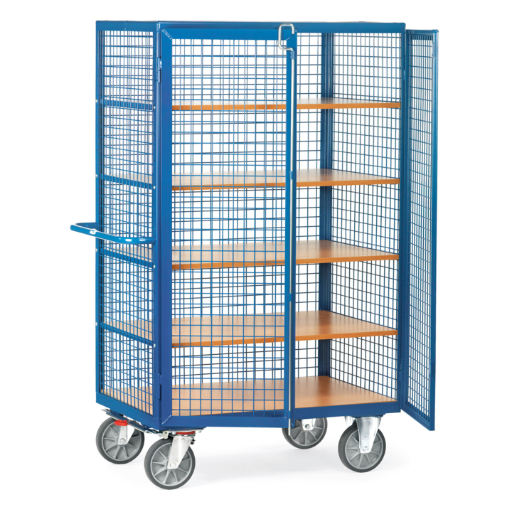 Kastwagen afsluitbaar, 1200x780mm Draagverm. 750kg - 0