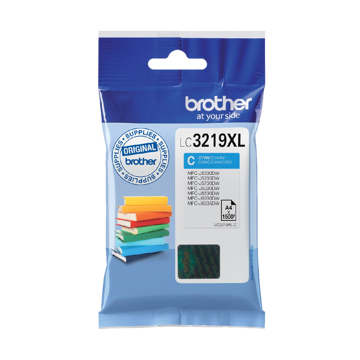 Inkcartridge brother lc-3219xl blauw(lc3219xlc) - 0