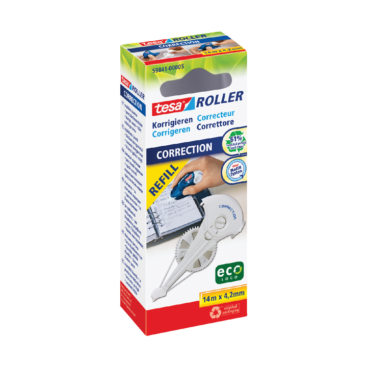 Correctieroller tesa eco navulling 4.2mm(59841-00005-05) - 0