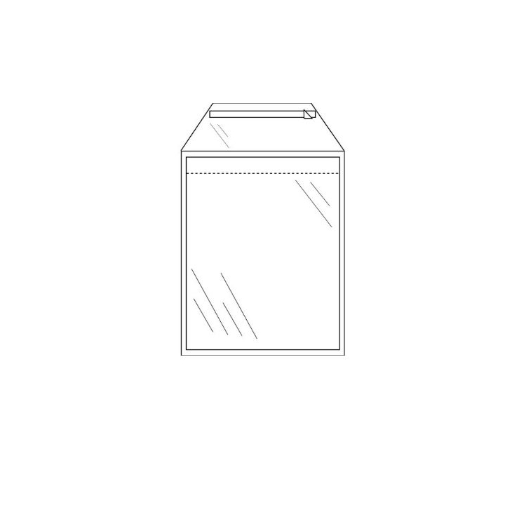 Transmailers, 165x220mm, 45Mu, per 1000 stuks - 0