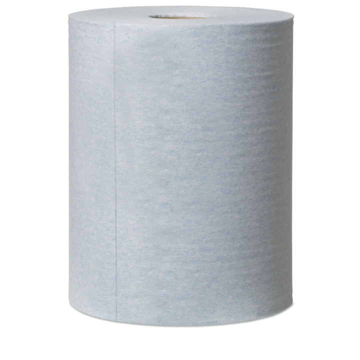 Tork Heavy-Duty | Reinigingsdoek In Doos | 106 Meter | 1-Laags | W1/W2/W3 | Blauw | 530237 (1 stuk) - 1