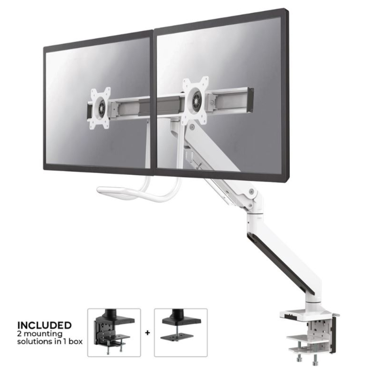 Flatscreen bureausteun NM-D775DXWHITE - 0