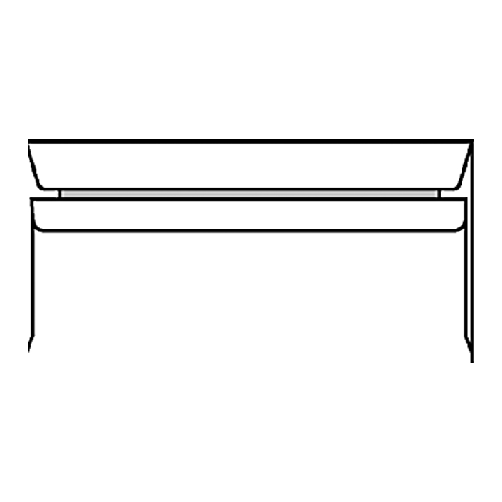 Envelop bank c5/6 114x229mm 80gr wit - 0