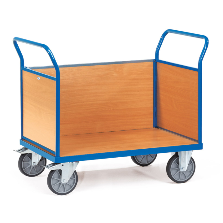 Driewandwagen, 850x500mm Draagverm. 500kg - 0