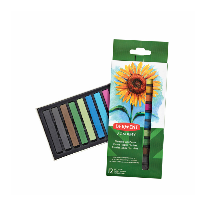 Pastelkrijt derwent academy zacht ass(2302397) - 0