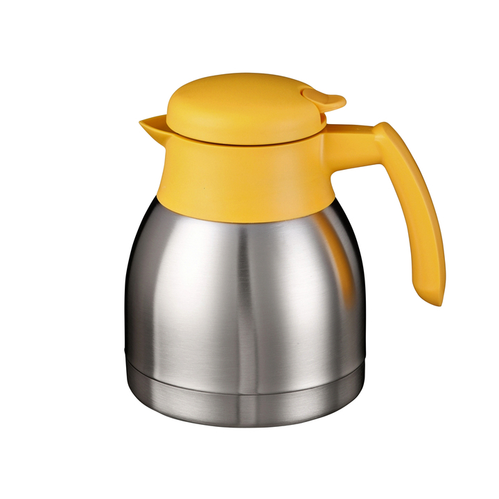 Bravilor, thermoskan, 1 liter, RVS/geel, 7.171.323.206 (1 stuk) - 0