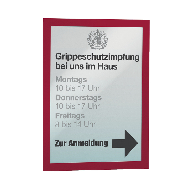 Magaframe durable a4 rood(487203) zak a 2 st - 0