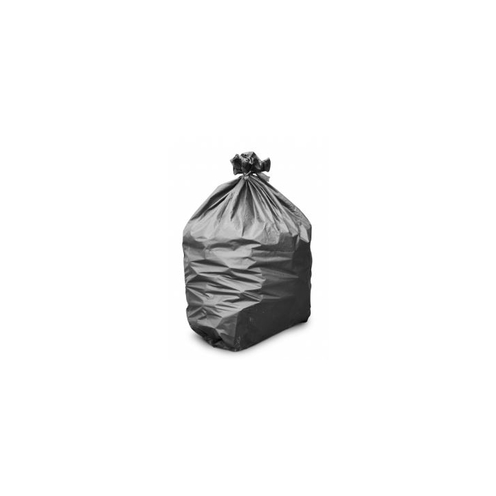 Vuilniszak | LDPE | 60x80cm | 60 Liter | T50 | Grijs (20 rollen x 20 zakken) - 1