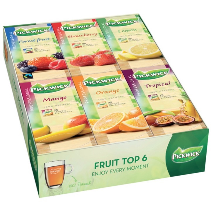 Pickwick Professional, thee, multipack, 4016930 (6 pakken á 25 stuks) - 1