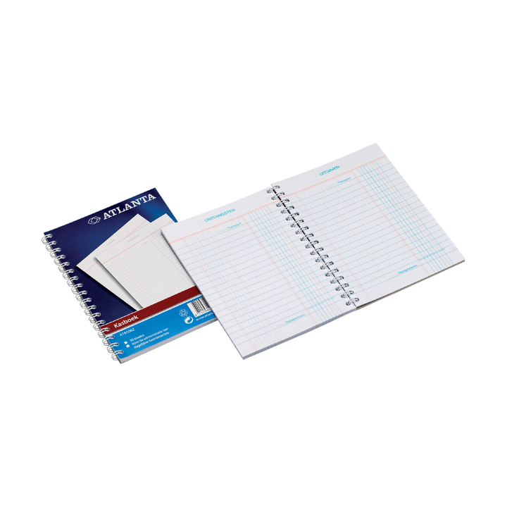 Kasboek a1810-72 207x147 spiraal 50blad - 0