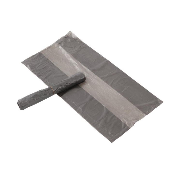 Pedaalemmerzak | HDPE | 31,5x65cm | 10 Liter | T10 | Grijs (20 rollen x 50 zakken) - 1