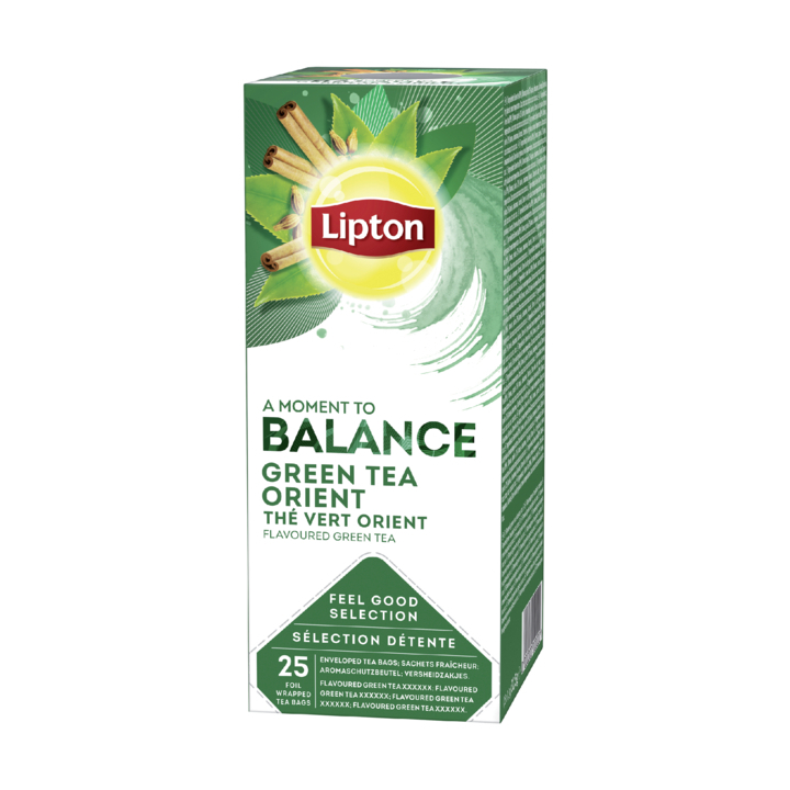 Lipton, groene thee, 1.5 gram, orient, 15871501 (25 stuks) - 0