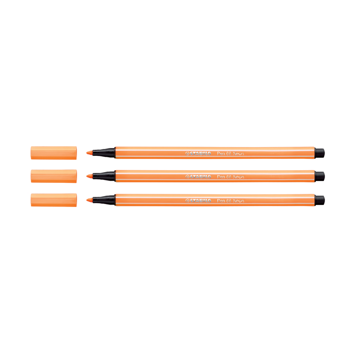 Viltstift stabilo 68 neon oranje(68/054) - 0