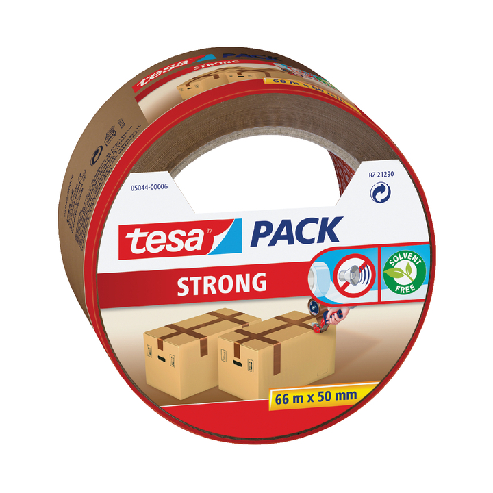 Plaktape tesa 0,50x66mtr bruin(05044-00006-00) - 0