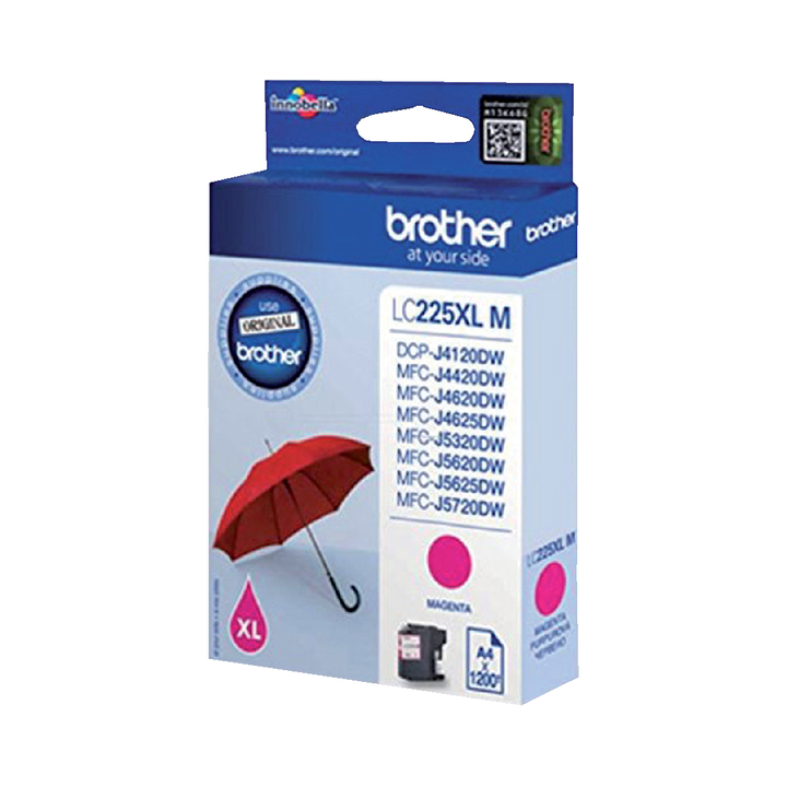 Inkcartridge brother lc-225xl rood(lc-225xlm) - 0