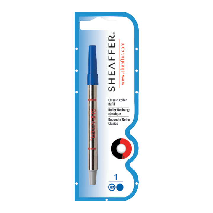 Rollerpenvulling sheaffer classic medium blauw - 0
