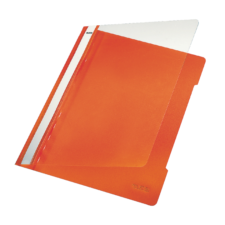 Snelhechter leitz 4191 a4 pvc oranje - 0
