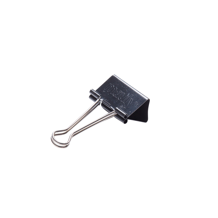 Papierklem maul foldback 41mm zwart(2154190) - 0