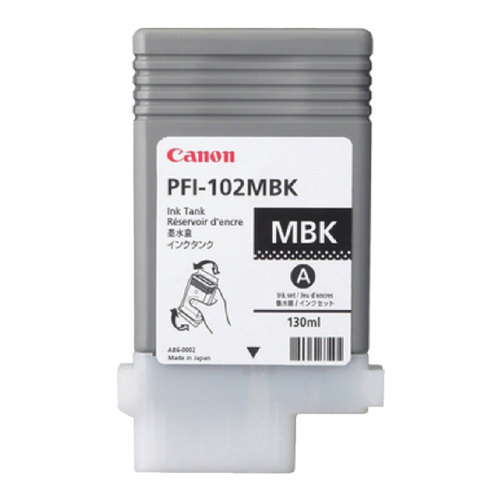 Inkcartridge canon pfi-102 mat zwart(0894b001) - 0