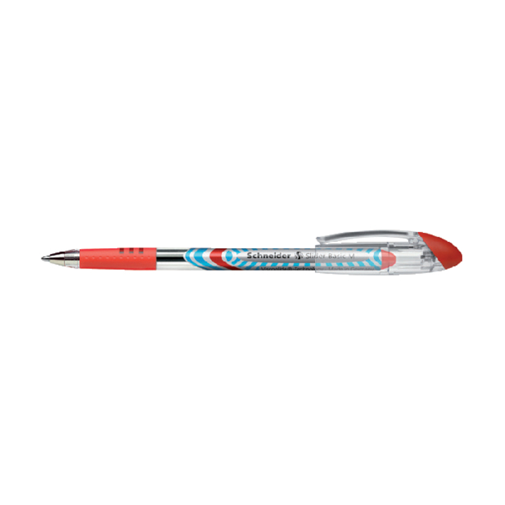 Balpen schneider slider m 1mm rood - 0