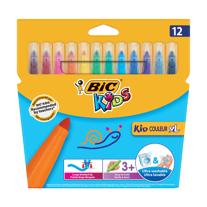 Kleurstift bic 219 kid couleur brede punt 1131 - 0