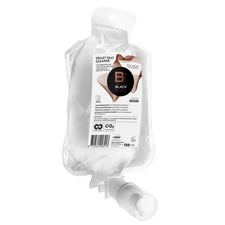 BlackSatino Qlash | Toiletbrilreiniger | 750ml | SC10 | 332230 (6 stuks) - 0