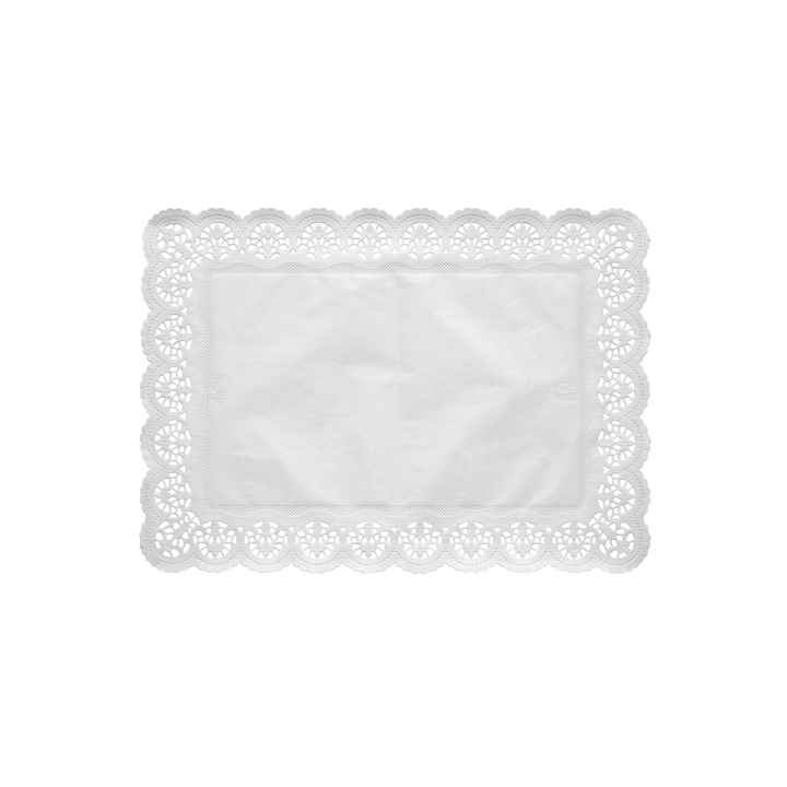  Engelse Taartranden, Ovaal, 15x25cm (250 stuks) - 0