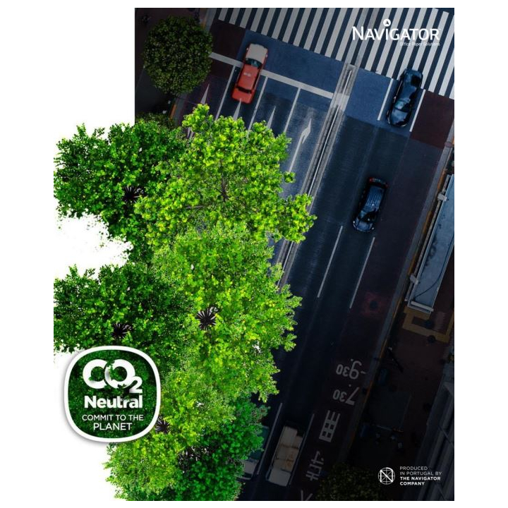 Navigator, A4, 80 grams, CO2 neutraal, papier, wit (500 vel) - 1